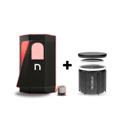 Nuueuuk Home Sauna + Ice Bath Bundle
