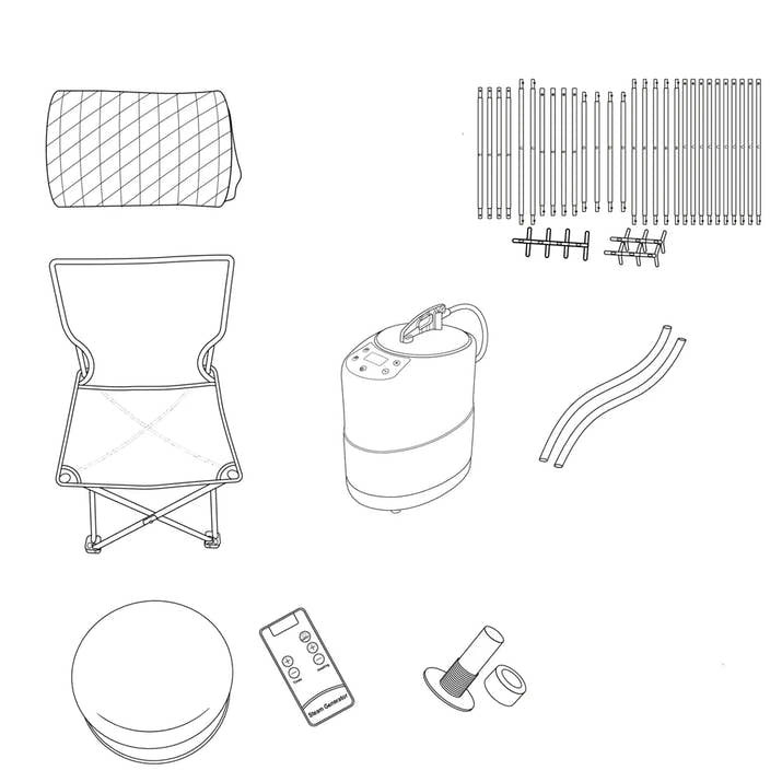 Nuueuuk Home Sauna + Ice Bath Bundle