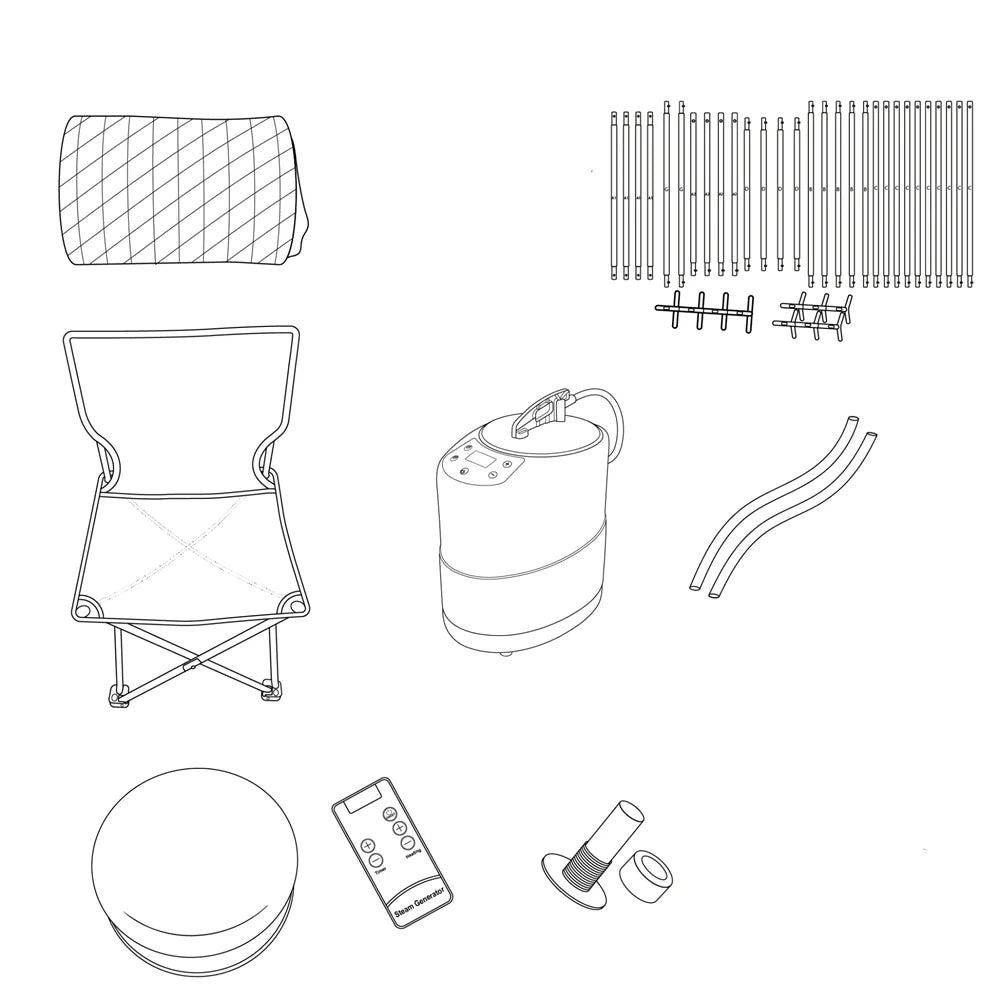 Nuueuuk Home Sauna + Ice Bath Bundle
